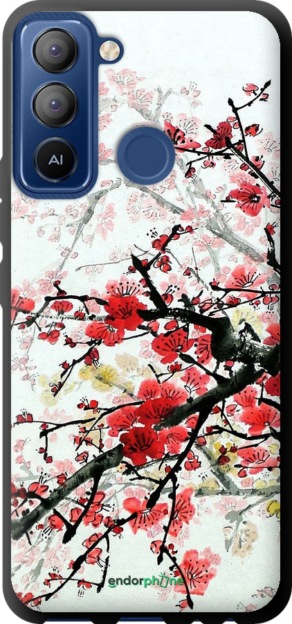 TPU чехол Цветущий куст для Tecno POP 5 LTE BD4 - 831b-2639 изображение 