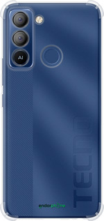 Силіконовий протиударний с посиленими кутами чохол 'Прозорий' для Tecno POP 5 LTE BD4 зображення 8