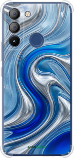 Силикон с усиленными углами чехол Liquid Chrome для Tecno POP 5 LTE BD4 - 6781sp-2639 изображение 