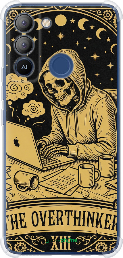 Силіконовий протиударний с посиленими кутами чехол The Overthinker для Tecno POP 5 LTE BD4 - 6774sp-2639 изображение 