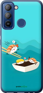 Силиконовый чехол Суши для Tecno POP 5 LTE BD4 - 6354u-2639 изображение 