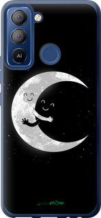 Силиконовый чехол Лунные объятия для Tecno POP 5 LTE BD4 - 6508u-2639 изображение 