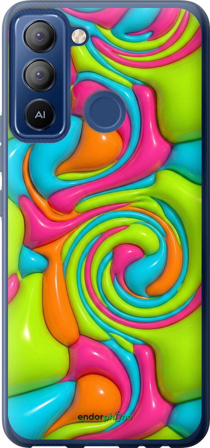 Силиконовый чехол Y2K Jelly Dream для Tecno POP 5 LTE BD4 - 6780u-2639 изображение 