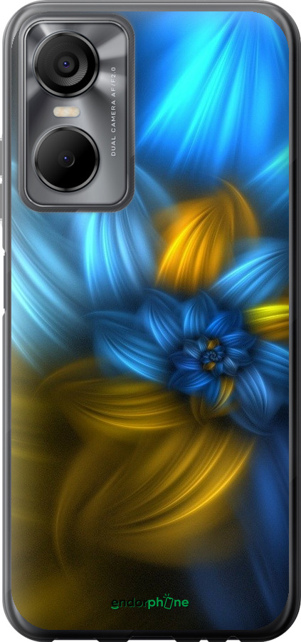 

Силіконовий чохол "Візерунок 46" для Tecno POP 6 Pro BE8, Синій