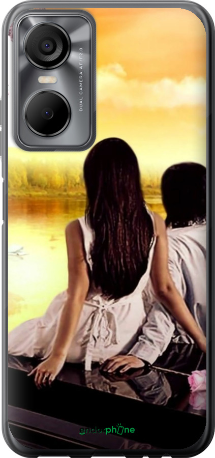 Силиконовый чехол Sunset для Tecno POP 6 Pro BE8 - 6607u-2929 изображение 