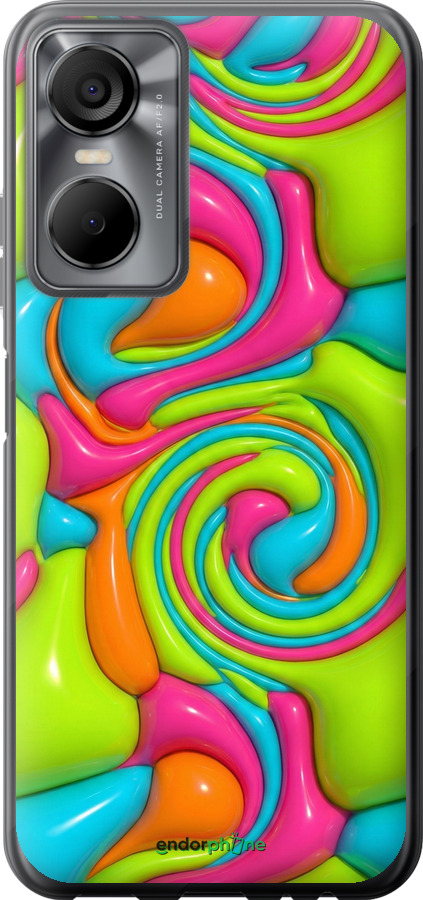 Силиконовый чехол Y2K Jelly Dream для Tecno POP 6 Pro BE8 - 6780u-2929 изображение 