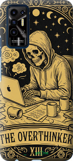 Силиконовый чехол The Overthinker для Tecno Pova 2 - 6774u-2649 изображение 