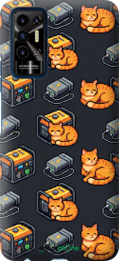 Силиконовый чехол Autonomous Zone для Tecno Pova 2 - 6771u-2649 изображение 