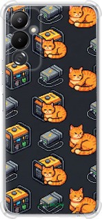 Силикон с усиленными углами чехол Autonomous Zone для Tecno Pova 4 LG7n - 6771sp-2967 изображение 