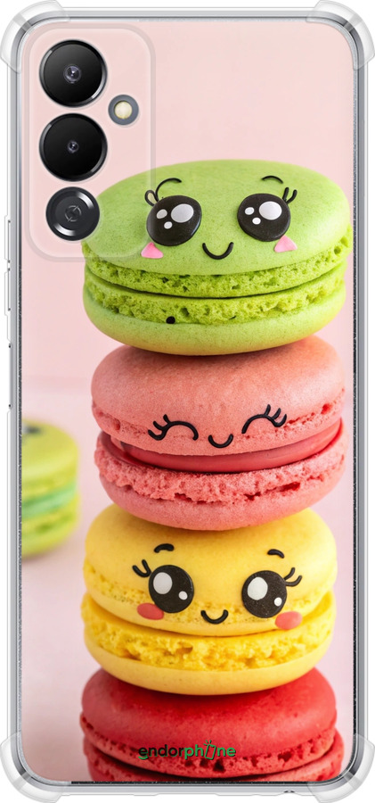 Силикон с усиленными углами чехол Печенье для Tecno Pova 4 LG7n - 6693sp-2967 изображение 