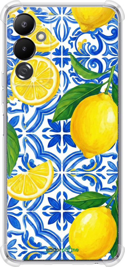 Силикон с усиленными углами чехол Grocery Girl Italian Summer для Tecno Pova 4 LG7n - 6766sp-2967 изображение 