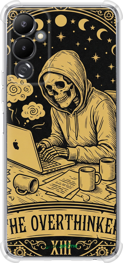 Силикон с усиленными углами чехол The Overthinker для Tecno Pova 4 LG7n - 6774sp-2967 изображение 