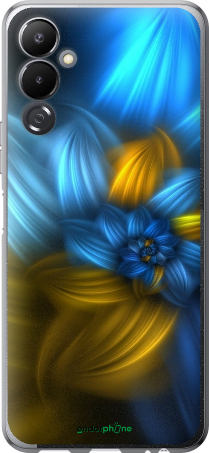 

Силіконовий чохол "Візерунок 46" для Tecno Pova 4 LG7n, Синій