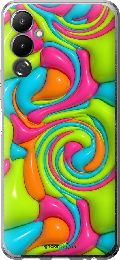 Силіконовий чехол Y2K Jelly Dream для Tecno Pova 4 LG7n - 6780u-2967 изображение 