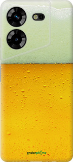 Силиконовый чехол Пиво для Tecno Pova 5 - 1145u-3139 изображение 