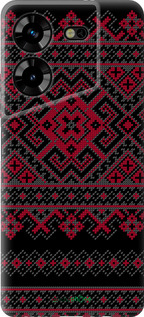 Силиконовый чехол Вышиванка 52 для Tecno Pova 5 - 1763u-3139 изображение 