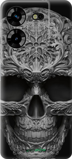 Силиконовый чехол skull-ornament для Tecno Pova 5 - 4101u-3139 изображение 