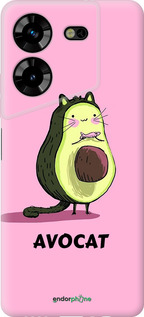 Силиконовый чехол Avocat для Tecno Pova 5 - 4270u-3139 изображение 