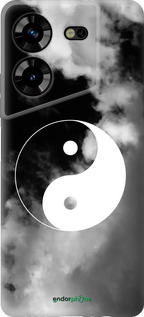 Силіконовий чехол Інь і янь для Tecno Pova 5 - 4389u-3139 изображение 