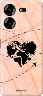 Силиконовый чехол Путешествуй для Tecno Pova 5 - 4607u-3139 изображение 