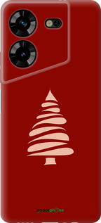 Силиконовый чехол Новогодний 15 для Tecno Pova 5 - 4628u-3139 изображение 