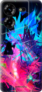 Силиконовый чехол Абстрактный чехол для Tecno Pova 5 - 4681u-3139 изображение 