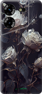 Силіконовий чехол Троянди 2 для Tecno Pova 5 - 5550u-3139 изображение 