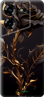 Силиконовый чехол Роза 3 для Tecno Pova 5 - 5552u-3139 изображение 