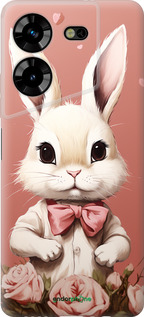 Силиконовый чехол Зайчик для Tecno Pova 5 - 5669u-3139 изображение 