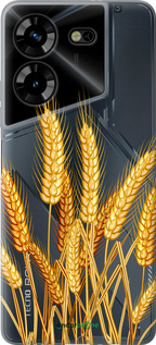 Силиконовый чехол Колоски пшеници для Tecno Pova 5 - 5866u-3139 изображение 
