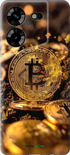 Силіконовий чехол Золота лихоманка біткойна для Tecno Pova 5 - 6089u-3139 изображение 