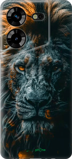 Силиконовый чехол Лев в сумерках для Tecno Pova 5 - 6154u-3139 изображение 