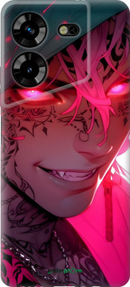 Силиконовый чехол Аниме демон 3 для Tecno Pova 5 - 6313u-3139 изображение 