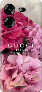 Силиконовый чехол Гучи для Tecno Pova 5 - 6341u-3139 изображение 