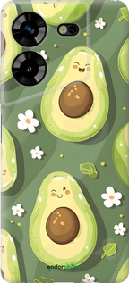 Силиконовый чехол Авокадо для Tecno Pova 5 - 6380u-3139 изображение 