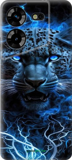 Силиконовый чехол Ледяной леопард для Tecno Pova 5 - 6460u-3139 изображение 