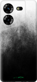 Силиконовый чехол Абстрактная композиция в серых тонах для Tecno Pova 5 - 6477u-3139 изображение 