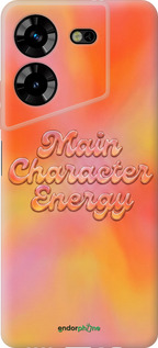 Силиконовый чехол Aura Gradient Main Character Energy Aesthetic Y2K для Tecno Pova 5 - 6783u-3139 изображение 
