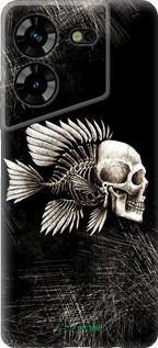 Силиконовый чехол Рыбо-человек для Tecno Pova 5 - 683u-3139 изображение 