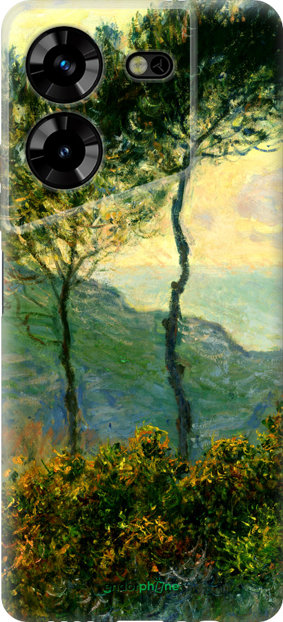 Силиконовый чехол Клод Моне для Tecno Pova 5 - 1193u-3139 изображение 