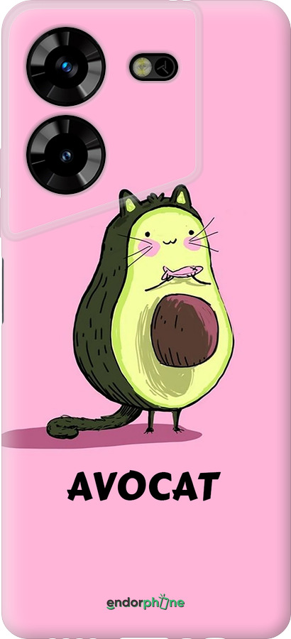 Силиконовый чехол Avocat для Tecno Pova 5 - 4270u-3139 изображение 