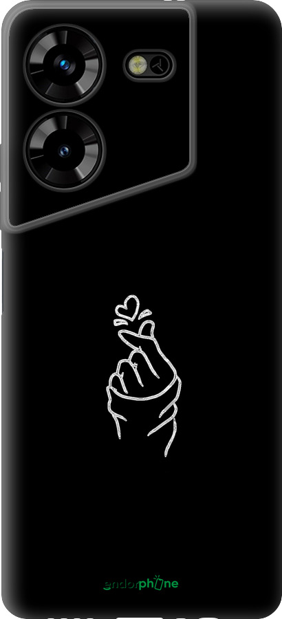 Силиконовый чехол Love You для Tecno Pova 5 - 4298u-3139 изображение 