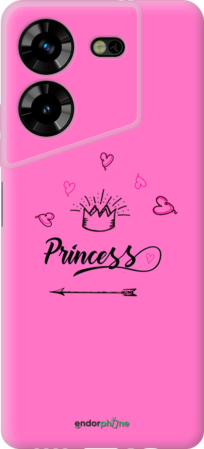 Силиконовый чехол Princess для Tecno Pova 5 - 4361u-3139 изображение 