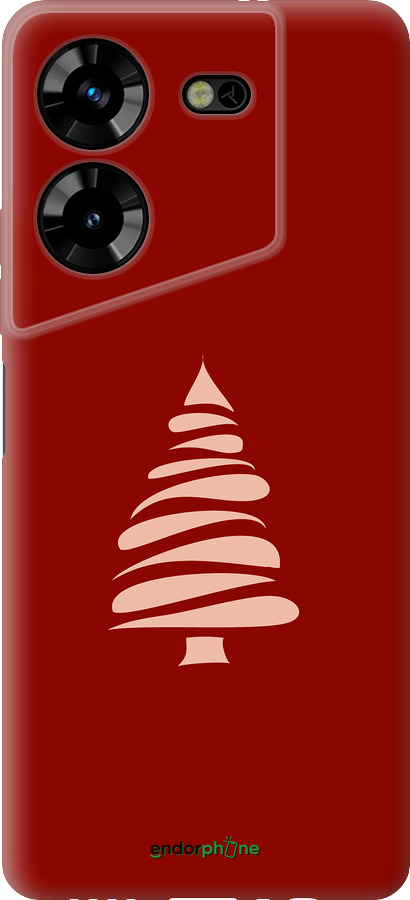 Силиконовый чехол Новогодний 15 для Tecno Pova 5 - 4628u-3139 изображение 