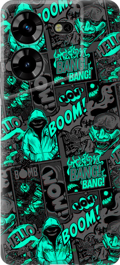 Силиконовый чехол № 5331 для Tecno Pova 5 - 5331u-3139 изображение 