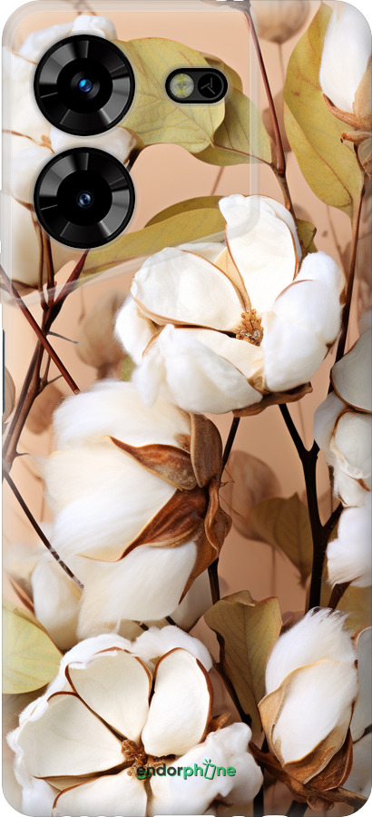 Силиконовый чехол Хлопок для Tecno Pova 5 - 5665u-3139 изображение 