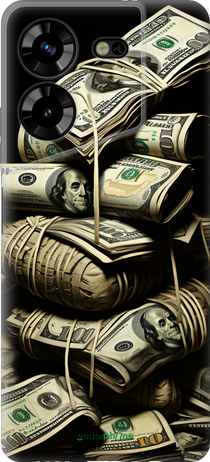 Силиконовый чехол Big money для Tecno Pova 5 - 5666u-3139 изображение 