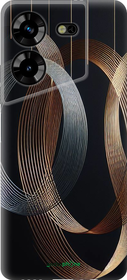 Силиконовый чехол Симфония для Tecno Pova 5 - 5835u-3139 изображение 