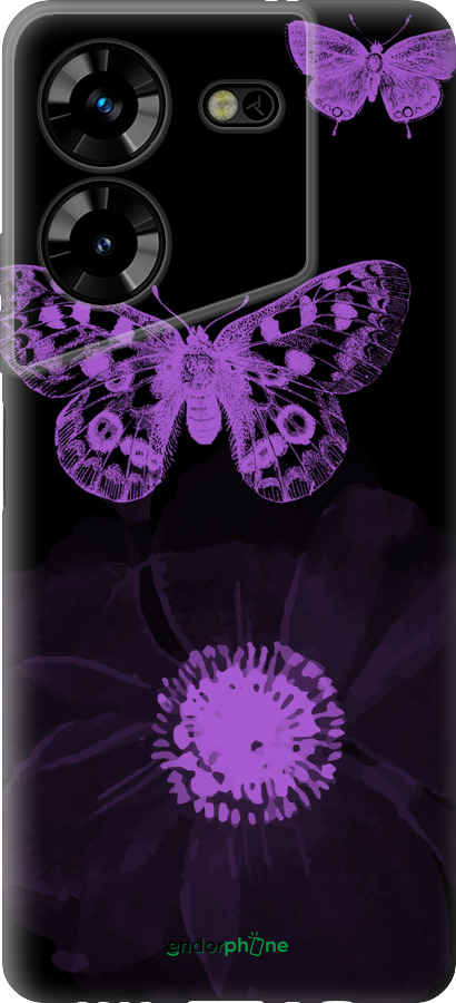 Силиконовый чехол Нежность для Tecno Pova 5 - 5906u-3139 изображение 