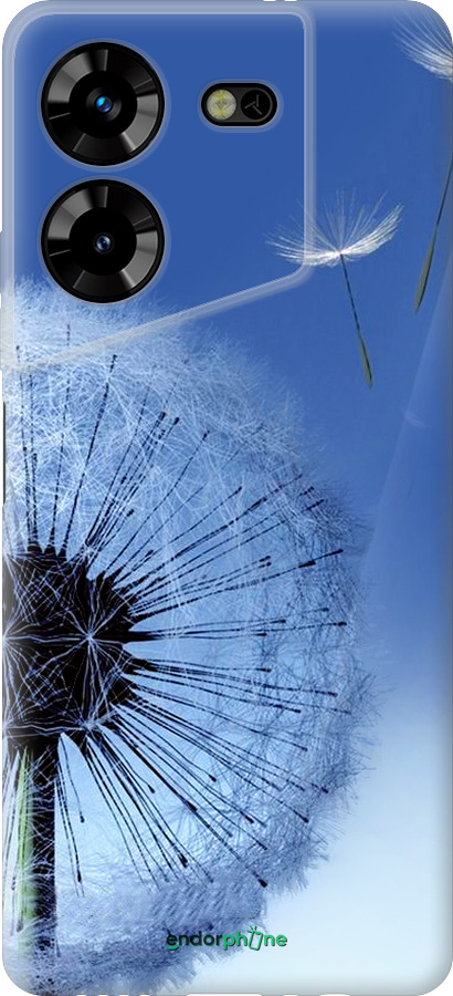 Силіконовий чехол Кульбабка для Tecno Pova 5 - 6005u-3139 изображение 